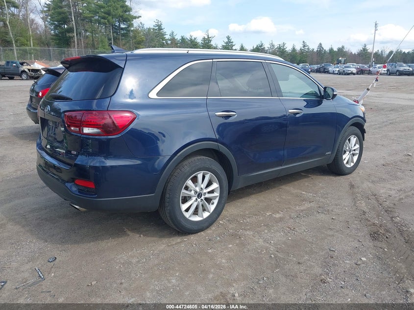 2019 Kia Sorento VIN 5XYPGDA30KG525454 IAAI salvage auction — LEFT FRONT, Wait Title, sold $2,400 on 2026-07-10 (photo 4)