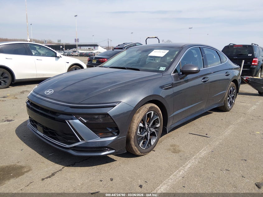 2024 Hyundai Sonata VIN KMHL64JA9RA379786 IAAI salvage auction — SIDE, Salvage (New Jersey), sold $7,900 on 2026-07-30 (photo 2)