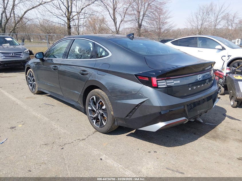 2024 Hyundai Sonata VIN KMHL64JA9RA379786 IAAI salvage auction — SIDE, Salvage (New Jersey), sold $7,900 on 2026-07-30 (photo 3)