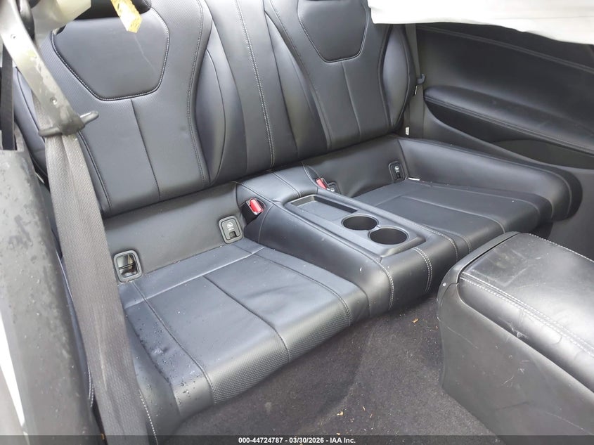 2017 Infiniti Q60 VIN JN1FV7EK7HM610323 IAAI salvage auction — FRONT & REAR, Wait Title, sold $3,650 on 2026-07-08 (photo 8)