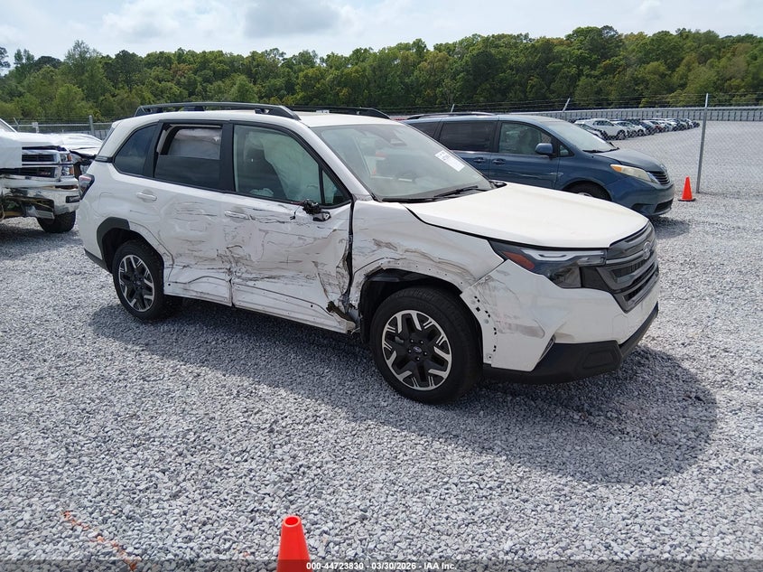 2025 Subaru Forester VIN JF2SLDDC9SH574839 IAAI salvage auction — RIGHT SIDE, Salvage (Alabama), sold $4,500 on 2026-07-16 (photo 1)