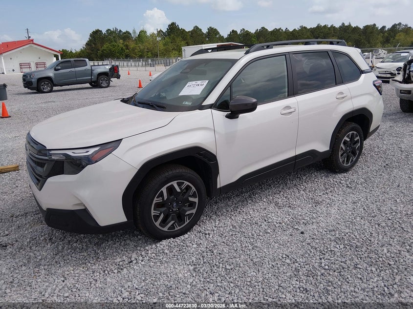 2025 Subaru Forester VIN JF2SLDDC9SH574839 IAAI salvage auction — RIGHT SIDE, Salvage (Alabama), sold $4,500 on 2026-07-16 (photo 2)