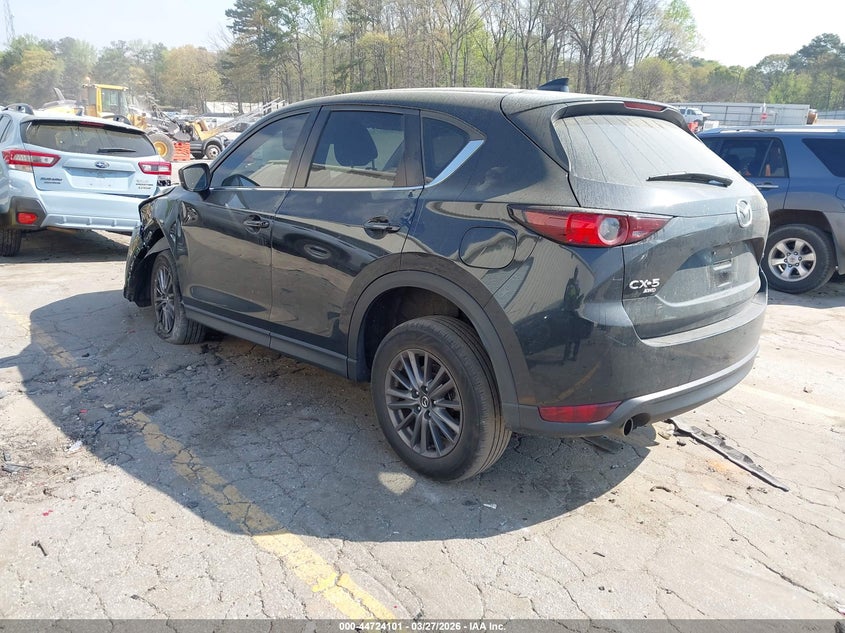 2021 Mazda Cx-5 VIN JM3KFBBM5M0381280 IAAI salvage auction — LEFT FRONT, Salvage (Georgia), sold $6,100 on 2026-07-08 (photo 3)
