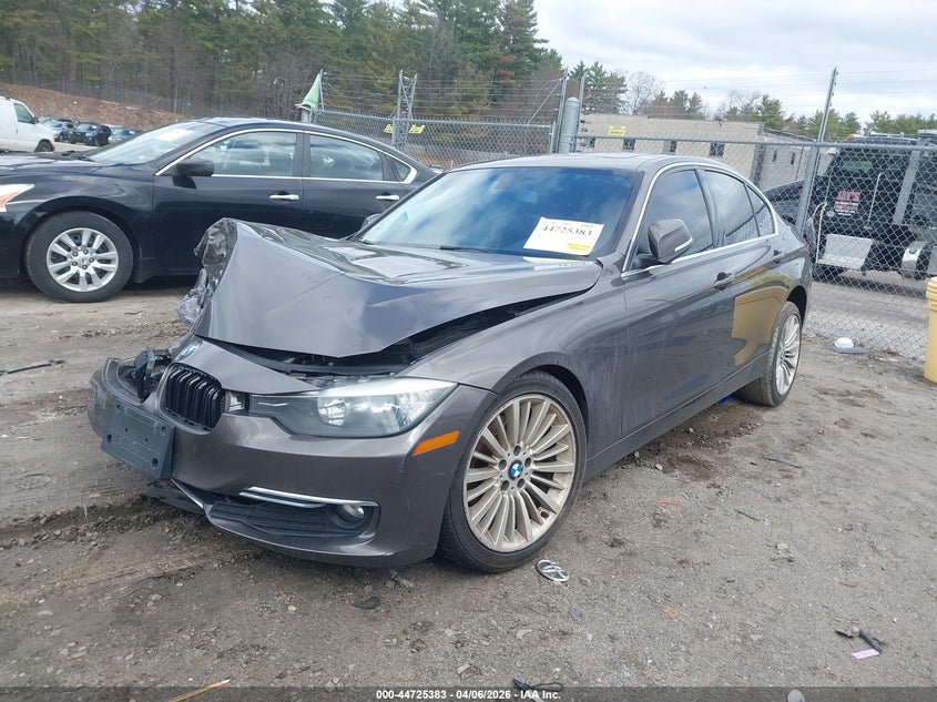 2015 BMW 3 series VIN WBA3C3G58FNS75700 IAAI salvage auction — FRONT END, Salvage (Massachusetts), sold $500 on 2026-07-24 (photo 2)