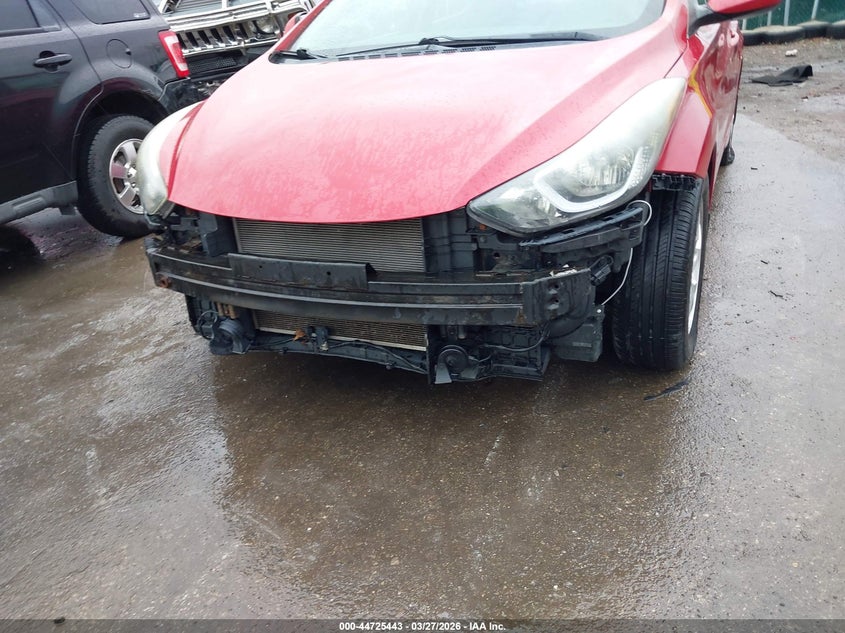 2015 Hyundai Elantra VIN KMHDH4AE3FU423454 IAAI salvage auction — THEFT, Salvage - Greater Than 75% (Maryland), sold $1,150 on 2026-07-16 (photo 6)