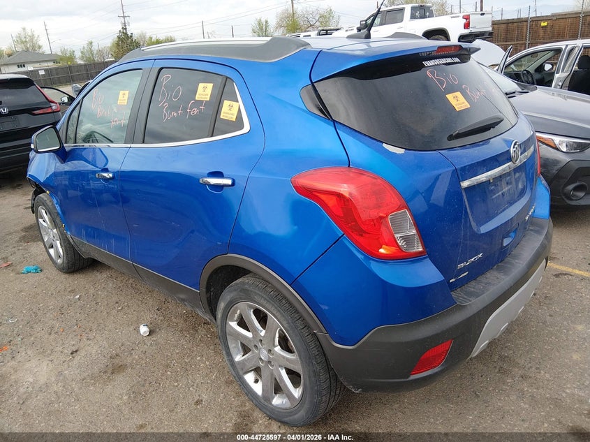 2014 Buick Encore VIN KL4CJFSB7EB589226 IAAI salvage auction — BIOHAZARD/CHEMICAL, Bill Of Sale (Colorado), sold $400 on 2026-07-14 (photo 3)