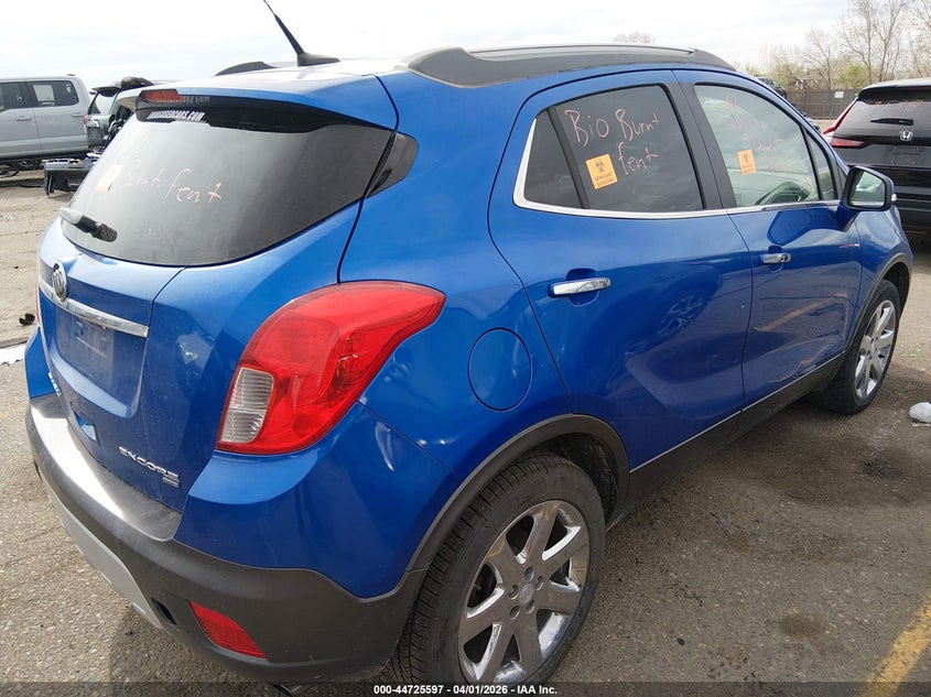 2014 Buick Encore VIN KL4CJFSB7EB589226 IAAI salvage auction — BIOHAZARD/CHEMICAL, Bill Of Sale (Colorado), sold $400 on 2026-07-14 (photo 4)