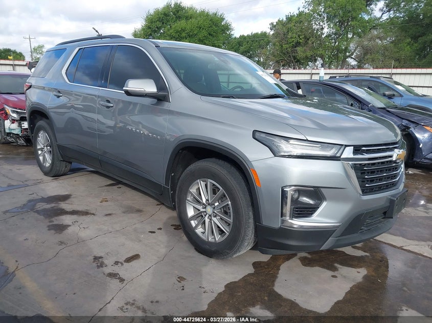 2023 Chevrolet Traverse VIN 1GNERHKW8PJ153863 IAAI salvage auction — THEFT, Original (Texas), sold $13,950 on 2026-07-10 (photo 1)