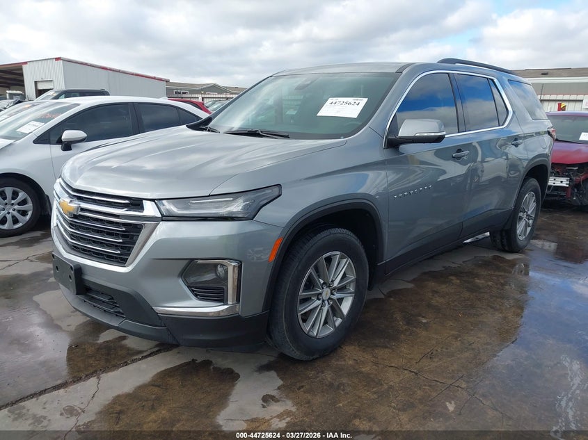 2023 Chevrolet Traverse VIN 1GNERHKW8PJ153863 IAAI salvage auction — THEFT, Original (Texas), sold $13,950 on 2026-07-10 (photo 2)