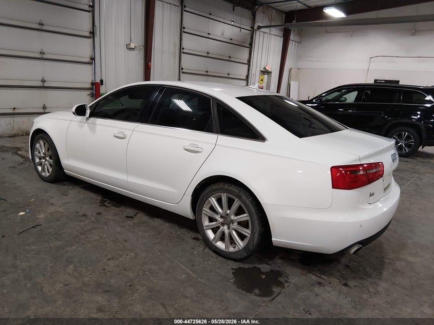2013 Audi A6 VIN WAUGFAFC8DN058156 IAAI salvage auction — FRONT END, Salvage Title, sold $1,125 on 2026-07-21 (photo 3)
