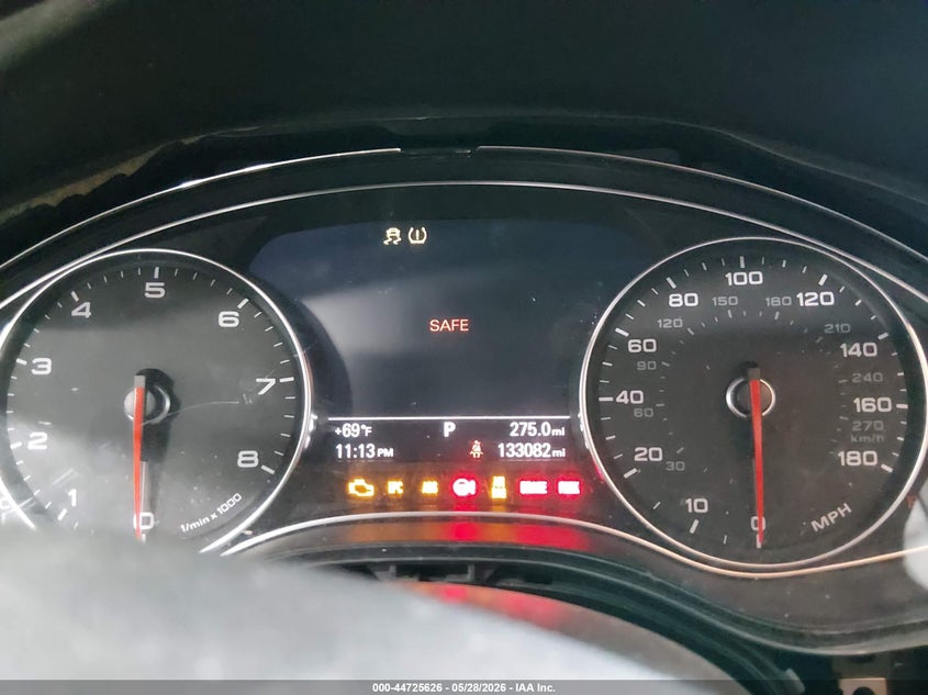 2013 Audi A6 VIN WAUGFAFC8DN058156 IAAI salvage auction — FRONT END, Salvage Title, sold $900 on 2026-07-21 (photo 7)