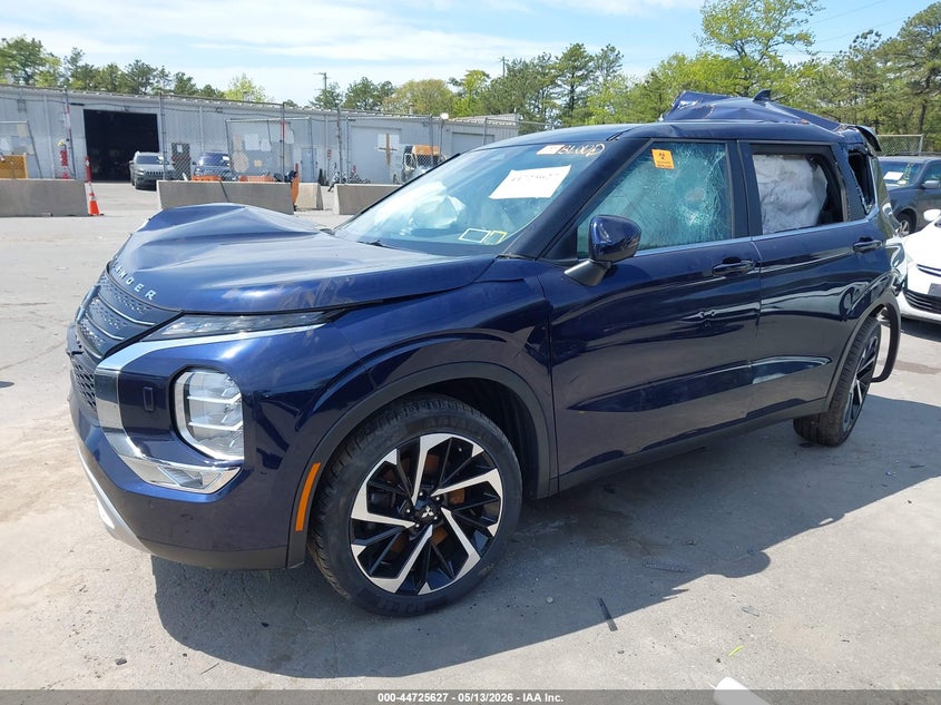 2022 Mitsubishi Outlander VIN JA4J4UA86NZ081913 IAAI salvage auction — BIO HAZARD, Mv-907A (New York), sold $1,925 on 2026-07-07 (photo 2)