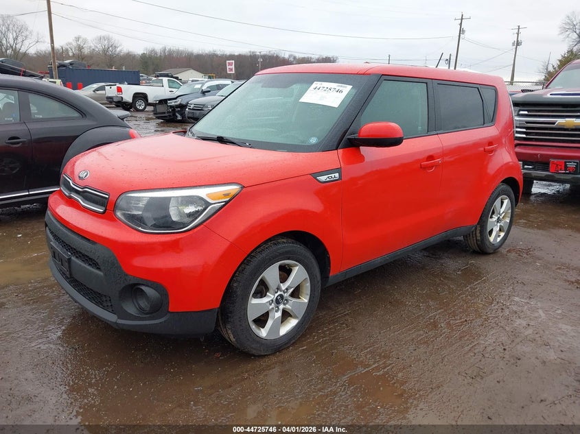 2019 Kia Soul VIN KNDJN2A21K7667445 IAAI salvage auction — LEFT SIDE, Wait Title, sold $1,050 on 2026-07-14 (photo 2)