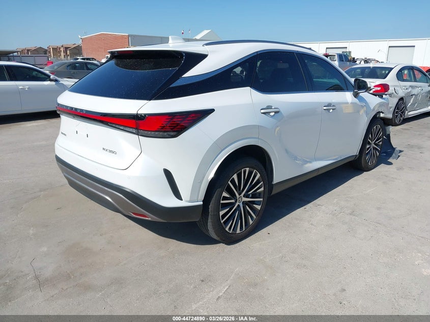 2024 Lexus RX 350 VIN 2T2BAMBA4RC035724 IAAI salvage auction — Front End, Original (Texas), sold $22,600 on 2026-09-04 (photo 4)
