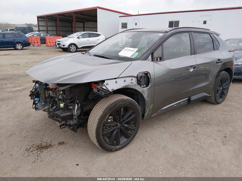2025 Toyota Bz4x VIN JTMABACA0SA106776 IAAI salvage auction — FRONT END, Wait Title, sold $8,600 on 2026-07-23 (photo 2)