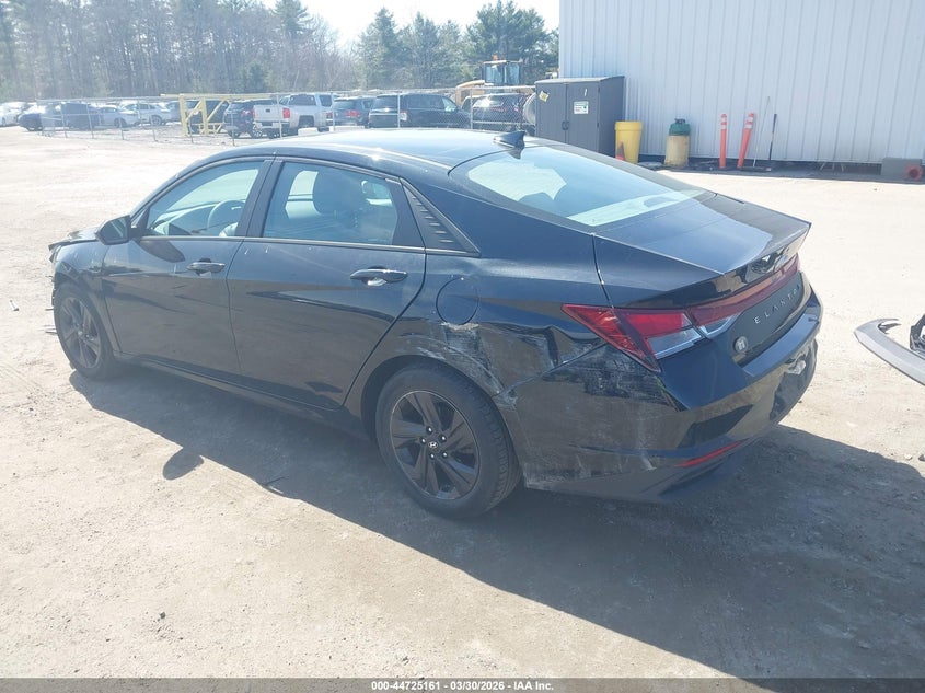 2022 Hyundai Elantra VIN 5NPLM4AG0NH076381 IAAI salvage auction — FRONT END, Wait Title, sold $3,250 on 2026-07-31 (photo 3)