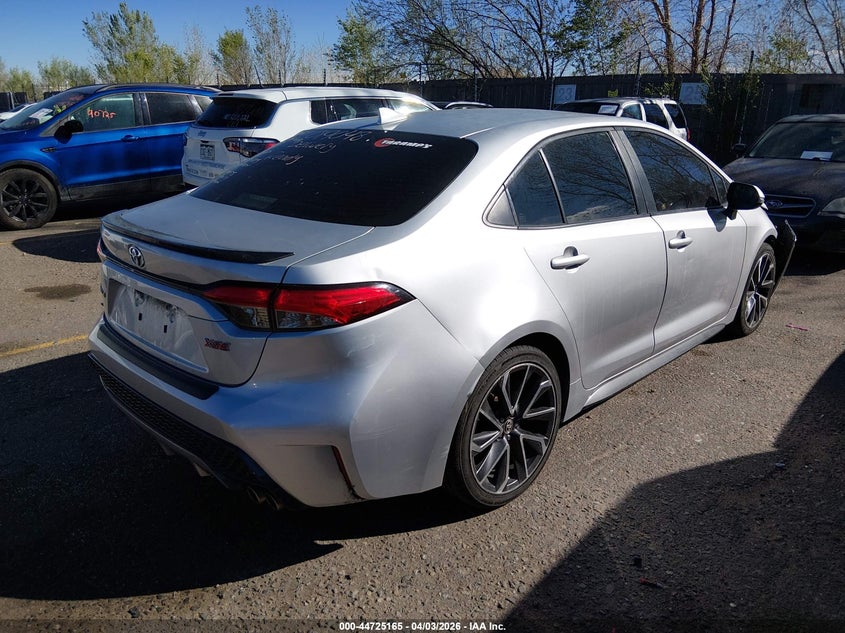 2020 Toyota Corolla VIN JTDT4RCE6LJ019048 IAAI salvage auction — ENGINE DAMAGE, Salvage (Colorado), sold $125 on 2026-07-21 (photo 4)
