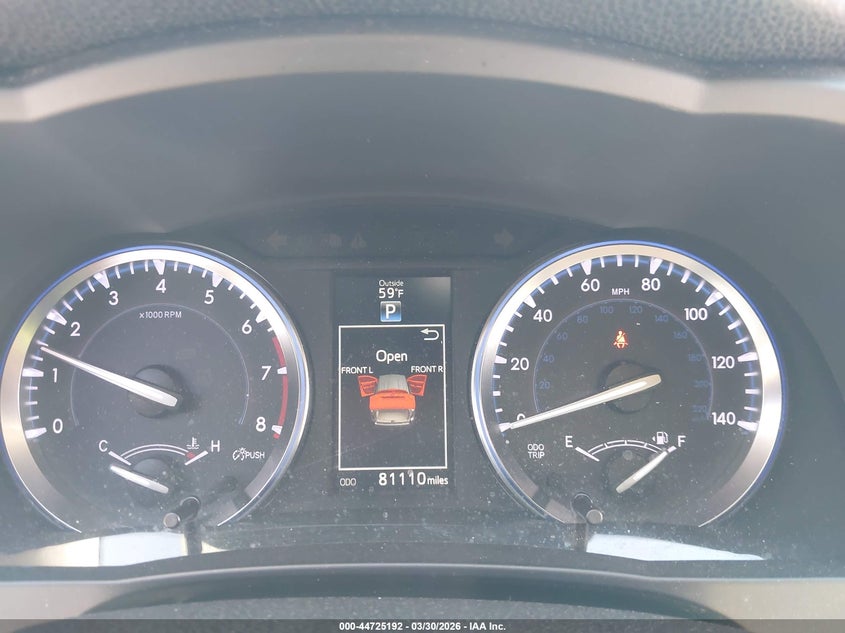2014 Toyota Highlander VIN 5TDDKRFH4ES015800 IAAI salvage auction — ELECTRICAL, Mv-907A (New York), sold $9,150 on 2026-09-01 (photo 7)