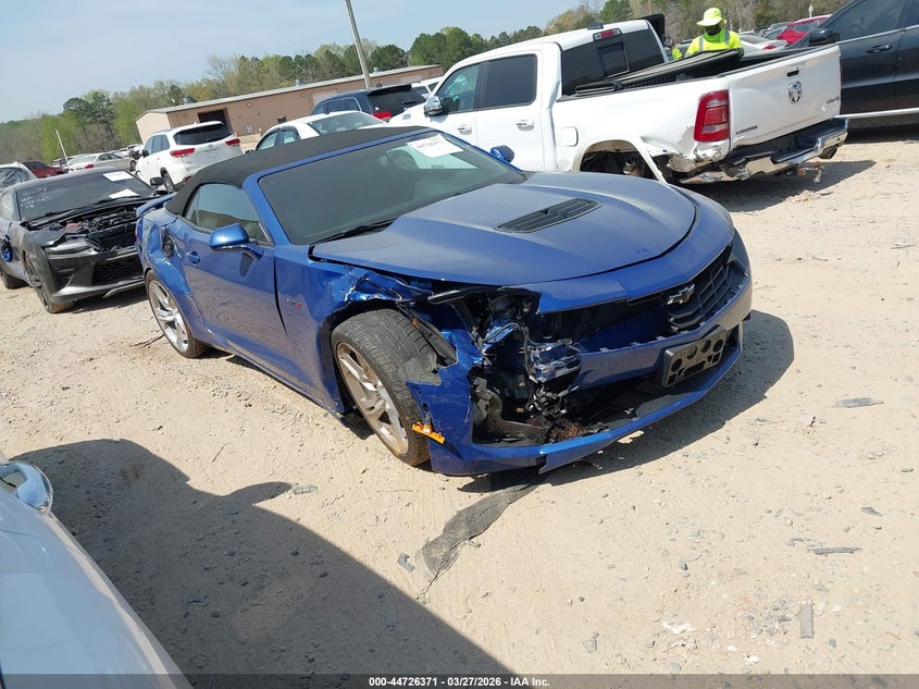 2020 Chevrolet Camaro VIN 1G1FF3D74L0101055 IAAI salvage auction — FRONT END, Salvage (North Carolina), sold $2,650 on 2026-07-27 (photo 1)