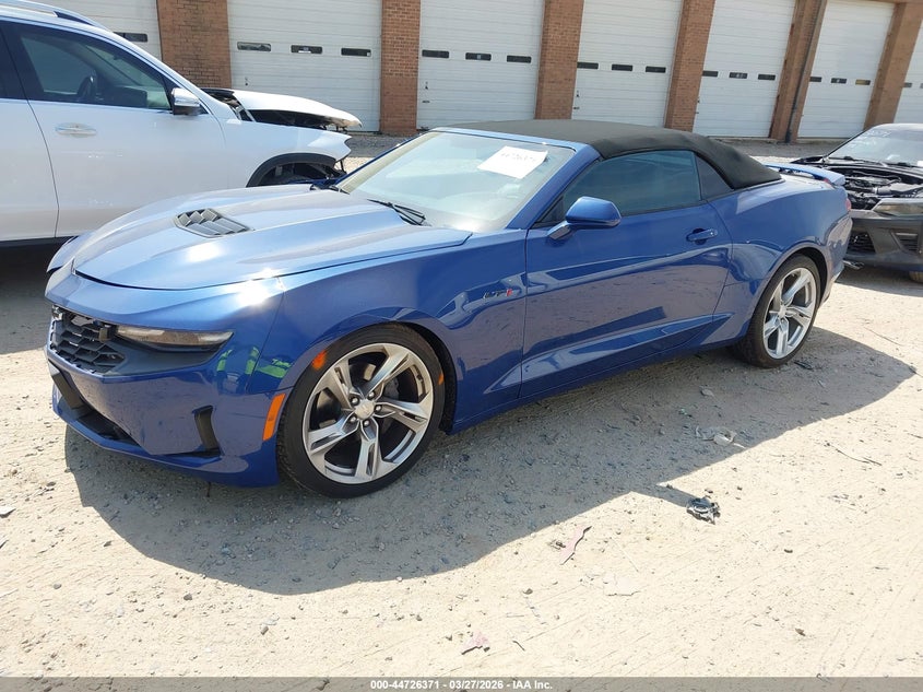 2020 Chevrolet Camaro VIN 1G1FF3D74L0101055 IAAI salvage auction — FRONT END, Salvage (North Carolina), sold $7,450 on 2026-07-30 (photo 2)