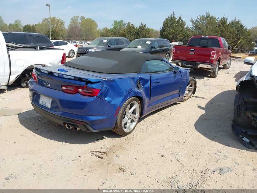 2020 Chevrolet Camaro VIN 1G1FF3D74L0101055 IAAI salvage auction — FRONT END, Salvage (North Carolina), sold $2,650 on 2026-07-27 (photo 4)