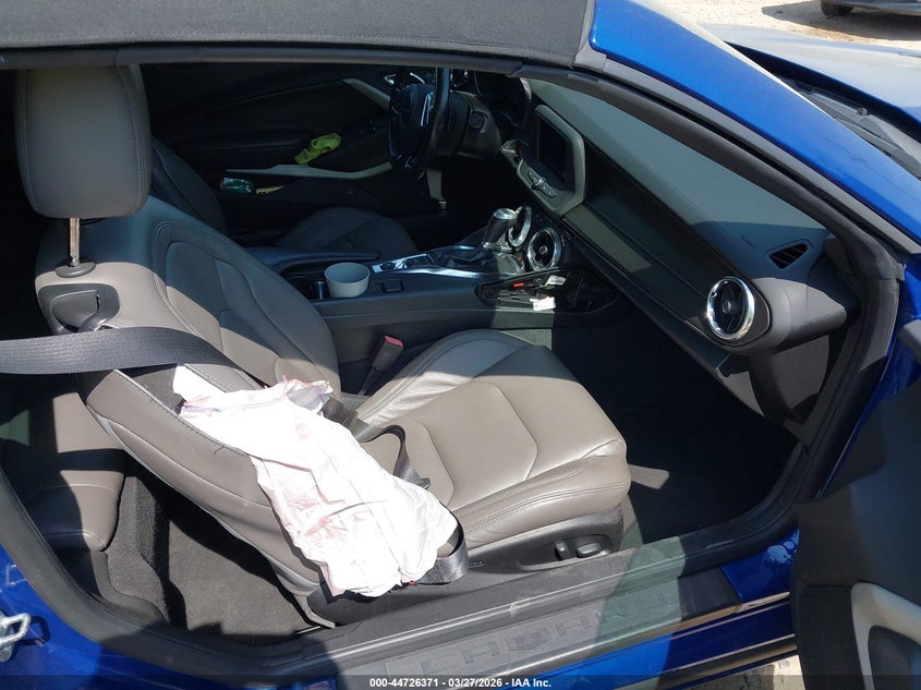 2020 Chevrolet Camaro VIN 1G1FF3D74L0101055 IAAI salvage auction — FRONT END, Salvage (North Carolina), sold $2,650 on 2026-07-27 (photo 5)