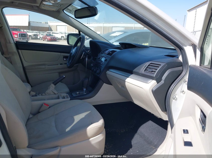 2014 Subaru Xv VIN JF2GPAVC0E8268933 IAAI salvage auction — UNDERCARRIAGE, Salvage (Texas), sold $600 on 2026-07-15 (photo 5)
