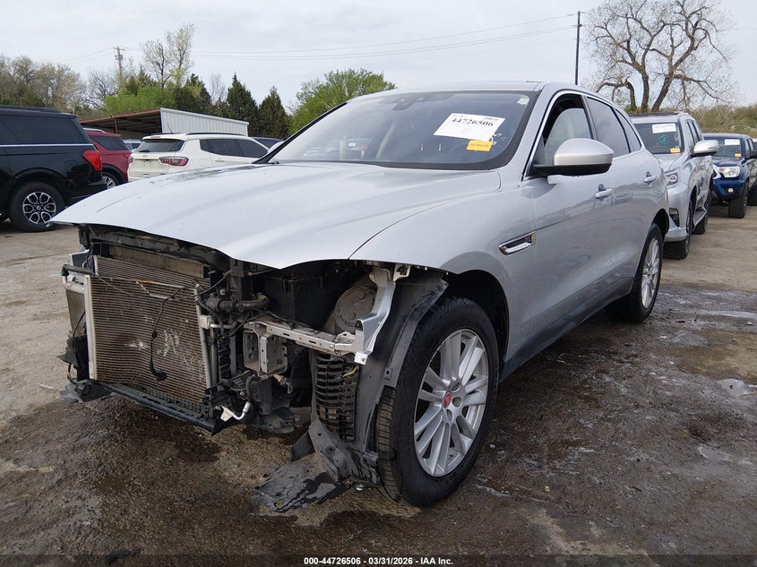 2020 Jaguar F-pace VIN SADCK2GX1LA634829 IAAI salvage auction — FRONT END, Wait Title, sold $6,425 on 2026-09-18 (photo 2)
