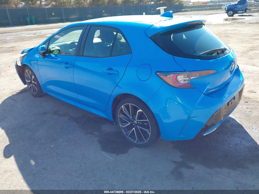 2019 Toyota Corolla VIN JTNK4RBE8K3070367 IAAI salvage auction — LEFT SIDE, Clear (Indiana), sold $5,475 on 2026-07-07 (photo 3)