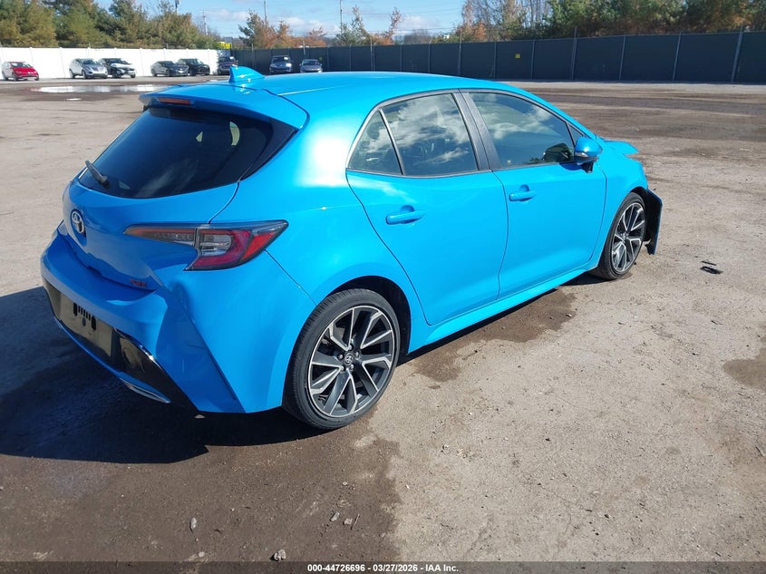 2019 Toyota Corolla VIN JTNK4RBE8K3070367 IAAI salvage auction — LEFT SIDE, Clear (Indiana), sold $5,475 on 2026-07-07 (photo 4)