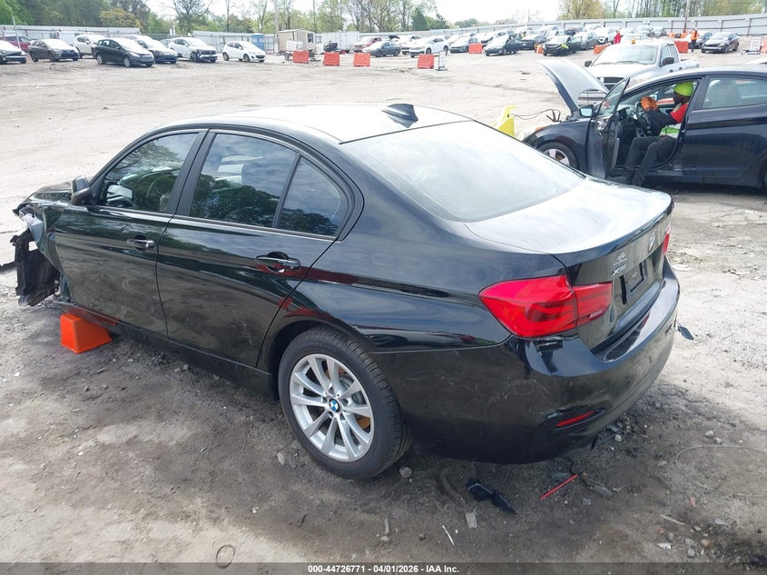 2016 BMW 3er VIN WBA8A3C56GK551392 IAAI salvage auction — FRONT END, Wait Title, sold $700 on 2026-07-29 (photo 3)