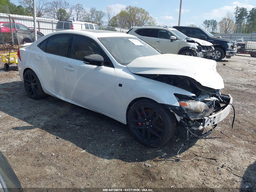 2015 Lexus Is VIN JTHCE1D29F5008799 IAAI salvage auction — FRONT END, Wait Title, sold $525 on 2026-07-15 (photo 1)