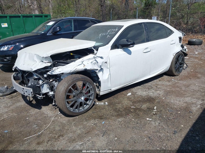 2015 Lexus Is VIN JTHCE1D29F5008799 IAAI salvage auction — FRONT END, Wait Title, sold $525 on 2026-07-15 (photo 2)