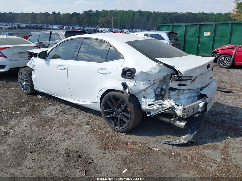 2015 Lexus Is VIN JTHCE1D29F5008799 IAAI salvage auction — FRONT END, Wait Title, sold $525 on 2026-07-15 (photo 3)