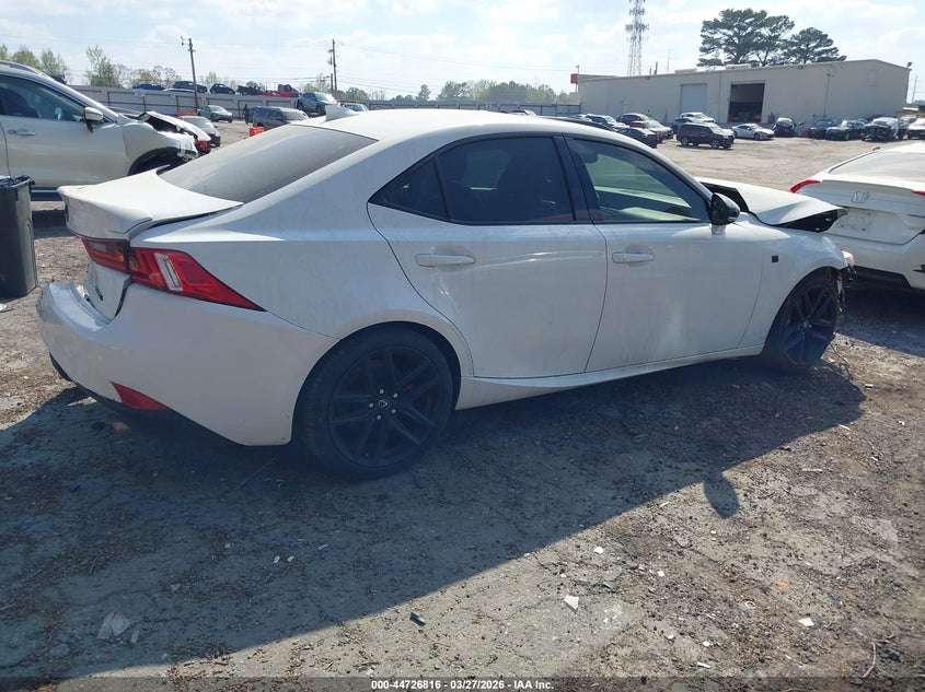 2015 Lexus Is VIN JTHCE1D29F5008799 IAAI salvage auction — FRONT END, Wait Title, sold $525 on 2026-07-15 (photo 4)