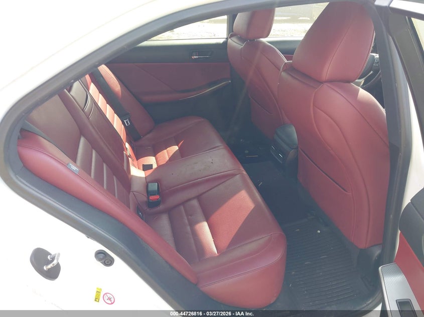 2015 Lexus Is VIN JTHCE1D29F5008799 IAAI salvage auction — FRONT END, Wait Title, sold $525 on 2026-07-15 (photo 8)
