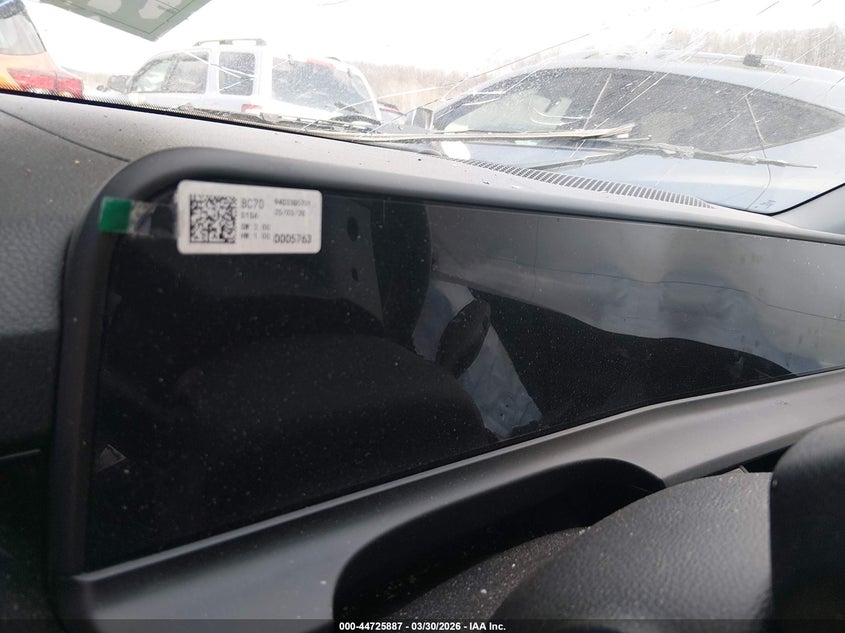 2025 Kia Seltos VIN KNDEUCAA2S7816303 IAAI salvage auction — ROLLOVER, Salvage (West Virginia), sold $2,075 on 2026-07-16 (photo 7)