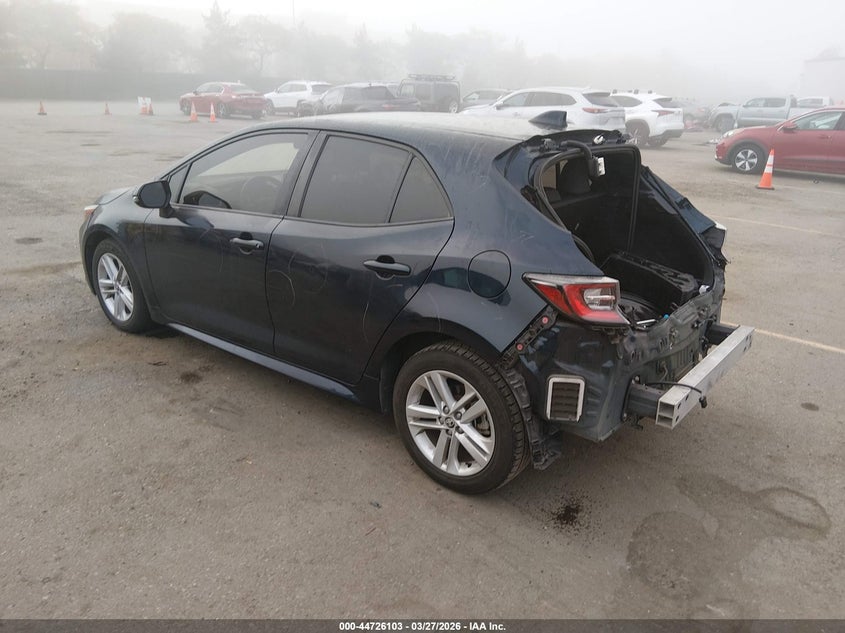 2022 Toyota Corolla VIN JTND4MBE1N3149475 IAAI salvage auction — REAR END, Wait Title, sold $4,300 on 2026-07-29 (photo 3)