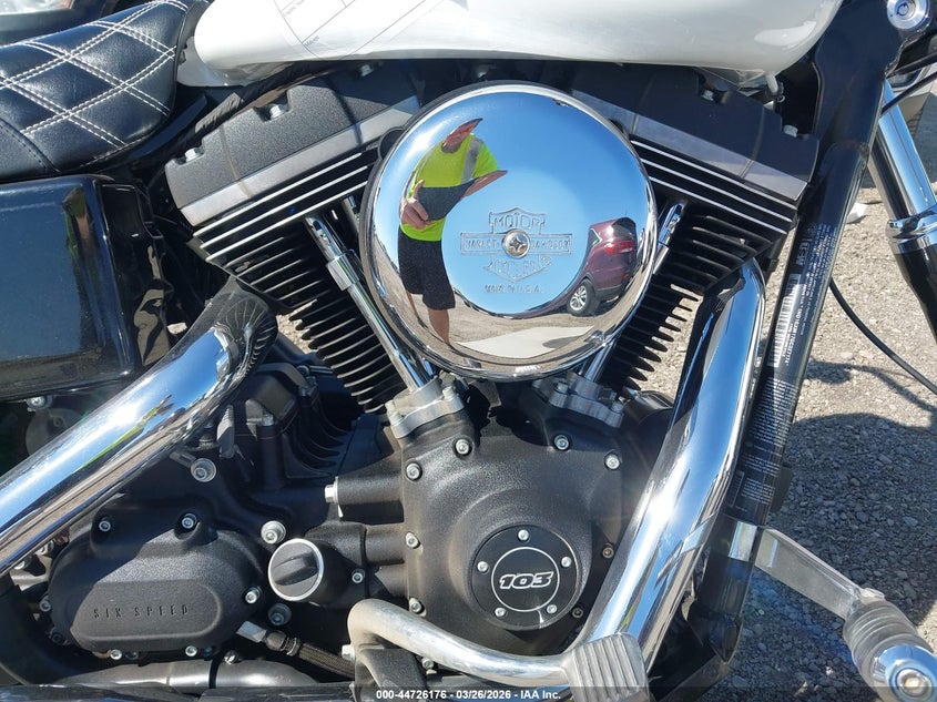 2016 Harley-davidson Street bob VIN 1HD1GXM17GC327174 IAAI salvage auction — UNKNOWN, Clear (Oklahoma), sold $1,100 on 2026-07-21 (photo 8)
