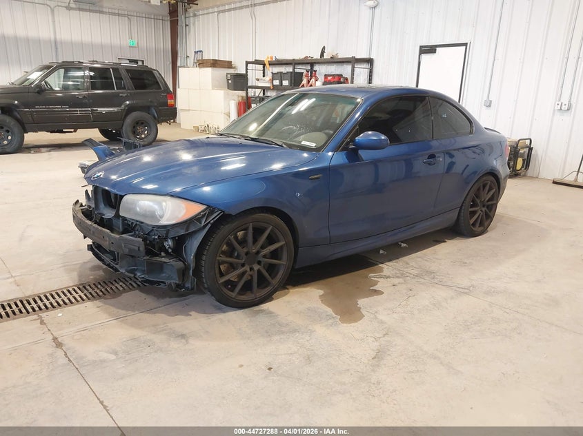 2008 BMW 1er VIN WBAUC73558VF24817 IAAI salvage auction — FRONT END, Salvage (Utah), sold $700 on 2026-07-12 (photo 2)