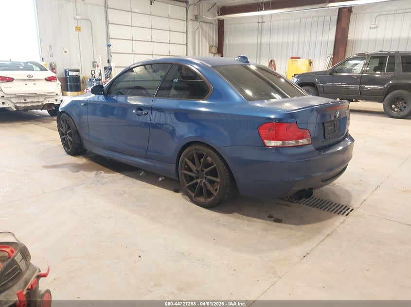 2008 BMW 1er VIN WBAUC73558VF24817 IAAI salvage auction — FRONT END, Salvage (Utah), sold $700 on 2026-07-12 (photo 3)