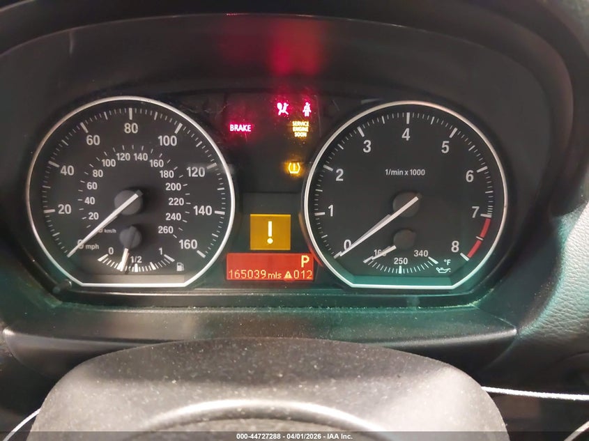 2008 BMW 1er VIN WBAUC73558VF24817 IAAI salvage auction — FRONT END, Salvage (Utah), sold $700 on 2026-07-12 (photo 7)