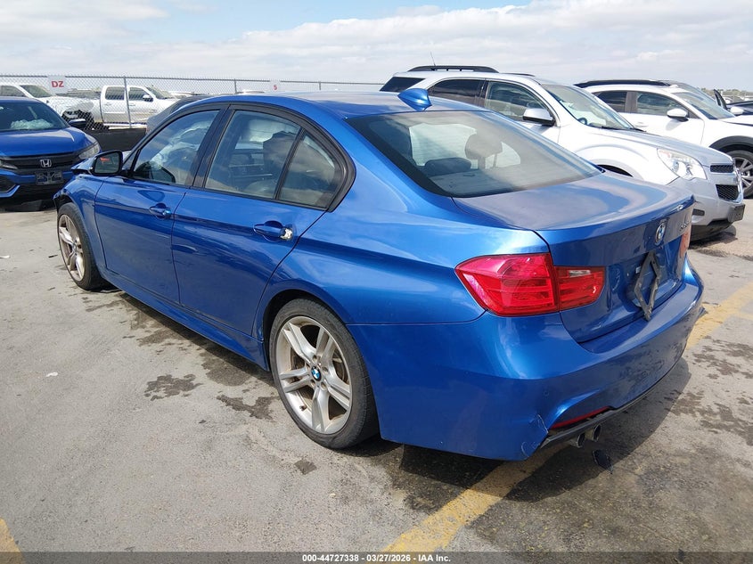 2014 BMW 3er VIN WBA3A5G57ENP27524 IAAI salvage auction — FRONT END, Wait Title, sold $875 on 2026-07-16 (photo 3)