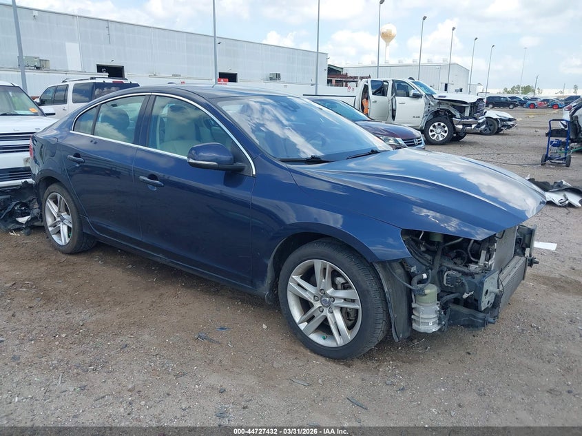 2014 Volvo S60 VIN YV1612FS9E1292710 IAAI salvage auction — FRONT END, Original (Texas), sold $1,675 on 2026-08-13 (photo 1)