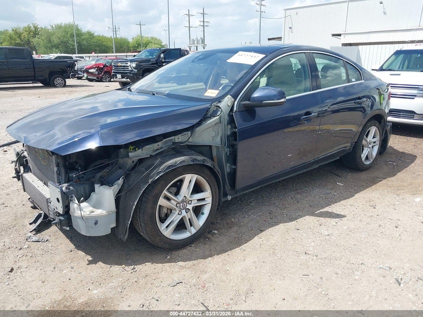 2014 Volvo S60 VIN YV1612FS9E1292710 IAAI salvage auction — FRONT END, Original (Texas), sold $1,675 on 2026-08-13 (photo 2)