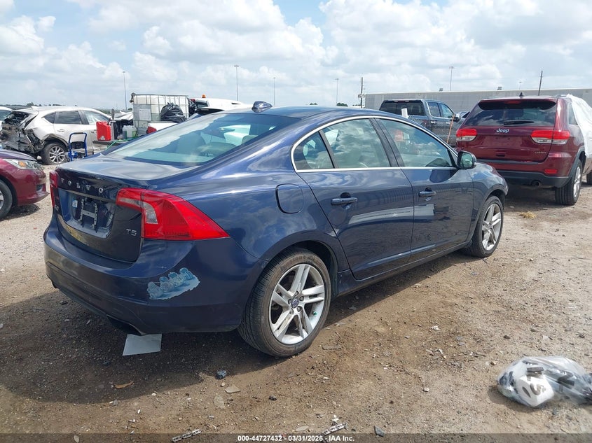 2014 Volvo S60 VIN YV1612FS9E1292710 IAAI salvage auction — FRONT END, Original (Texas), sold $1,675 on 2026-08-13 (photo 4)