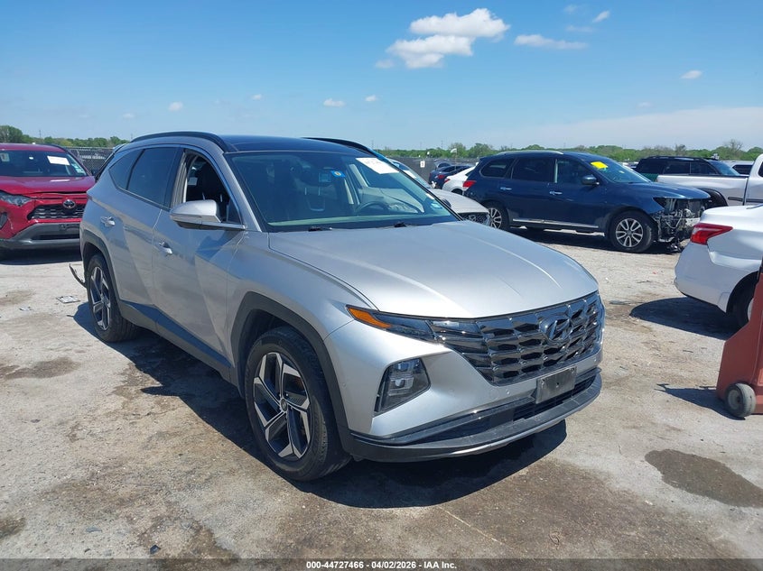 2024 Hyundai Tucson VIN KM8JECD16RU205432 IAAI salvage auction — REAR END, Wait Title, sold $9,700 on 2026-08-25 (photo 1)