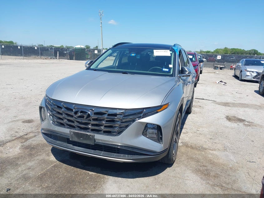 2024 Hyundai Tucson VIN KM8JECD16RU205432 IAAI salvage auction — REAR END, Wait Title, sold $9,700 on 2026-08-25 (photo 2)