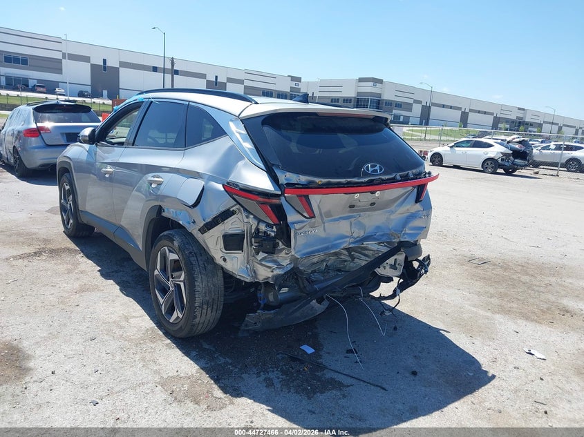 2024 Hyundai Tucson VIN KM8JECD16RU205432 IAAI salvage auction — REAR END, Wait Title, sold $9,700 on 2026-08-25 (photo 3)
