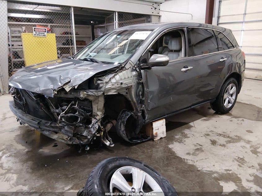2010 Acura Mdx VIN 2HNYD2H4XAH521583 IAAI salvage auction — LEFT FRONT, Salvage (Idaho), sold $750 on 2026-07-10 (photo 2)
